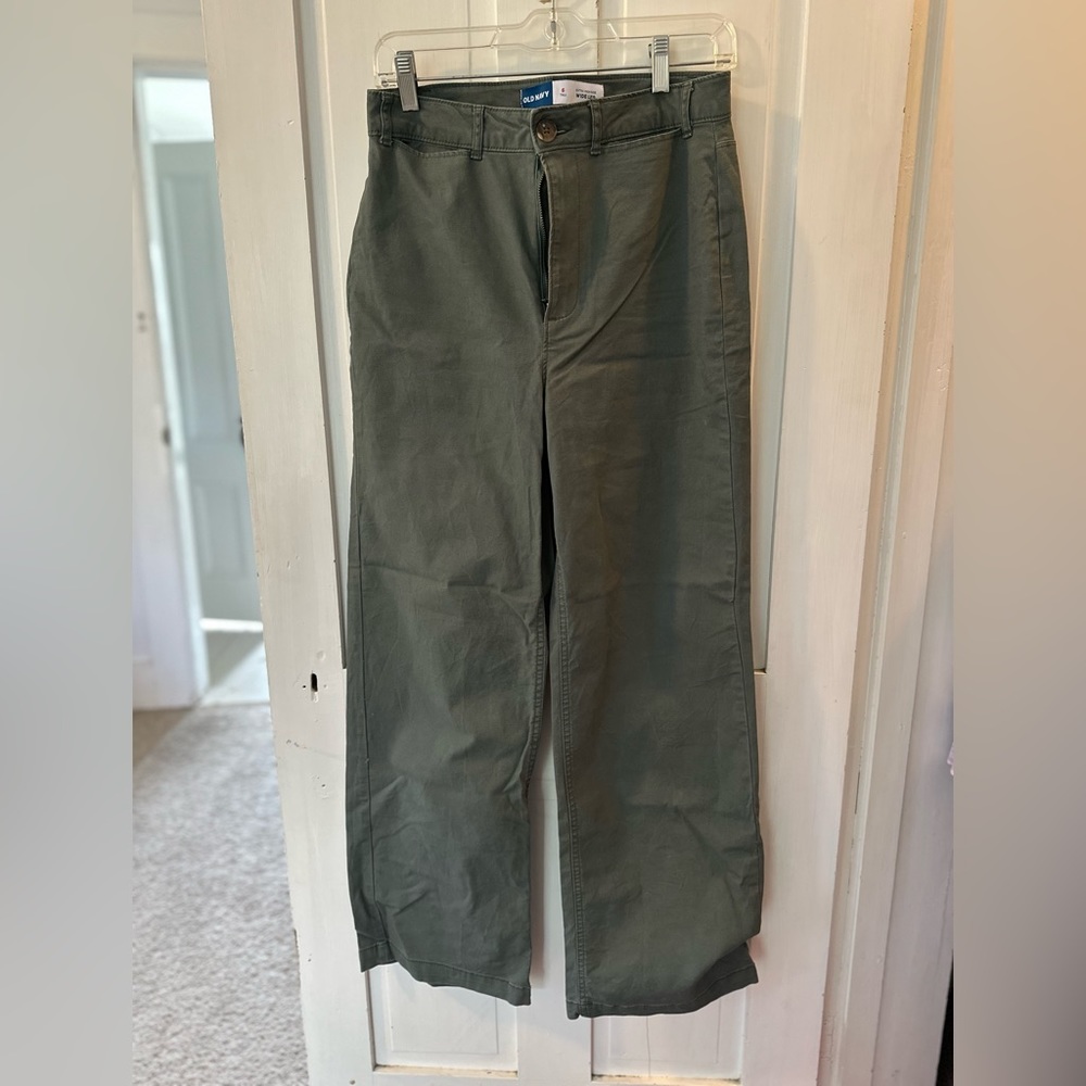Old Navy Extra-High Waist Wide Leg Pants - EUC